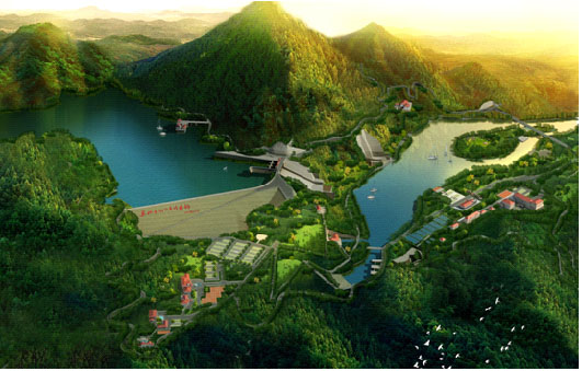河口村水库工程建设掠影